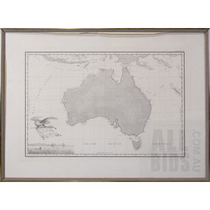 Louis Claude Desaulses de Freycinet (French 1779-1842) carte…