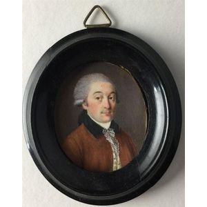English school, (18th century), a portrait miniature of a…