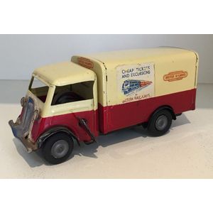 A collection of Tri-Ang, including a wind-up Minic Delivery van,…