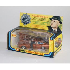 Corgi 290, Kojak's Buick, in bronze. Near mint in original good…