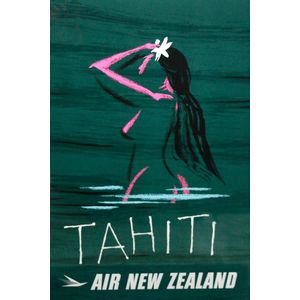 Arthur Aldred Thompson, 'Air New Zealand - Tahiti',…