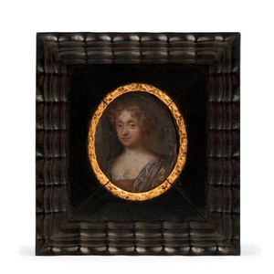 A portrait miniature of a lady, late 17th/early 18th century…