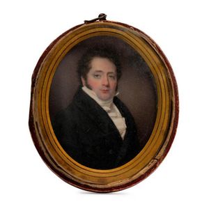 Samuel John stump (1778-1863) portrait miniature of a gentleman…