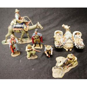 Six King & Country's Australian light horse models comprising…