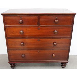 Cedar Chest with Huon Pine Inlay and Turned Legs - Chests of Drawers ...