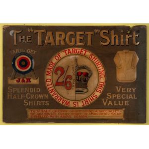 Advertising: The 'Target' Shirt by J. & K. 'Splendid Half-Crown…
