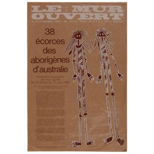 Jean-Pierre Rosier (French, 1928 - ), 38 ecorces des aborigenes…