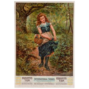 Tea Advertisement: 'A Disputed Passage.' Ceylindo Tea. A…