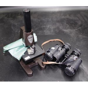 Tecnar swift microscope & Zenith binoculars