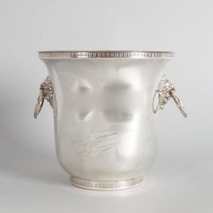 A Veuve Clicquot Ponsardin champagne ice bucket, mid-century…