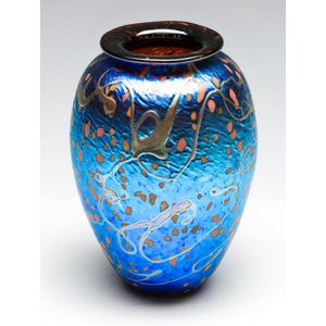 ガラスコレクション【COLIN HEANEY オーストラリア 花瓶 海モチーフ