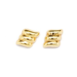 14k Yellow Gold Ball 20mm Shepherd Hook Ear Wires (Pair)