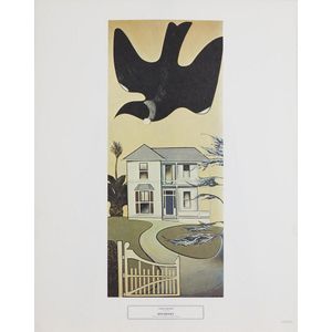 Colonial garden bird poster by Don Binney, Reproduced by the…