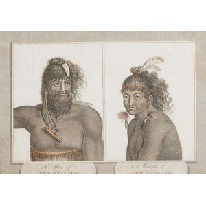 A man of New Zealand. A woman of New Zealand by Jean Piron,…