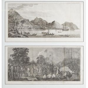 Gezict van Huaheine and Debarquement a Tanna L'une Des…