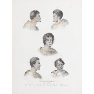 Neu Seeland (Tasman-Bay) by Louis Auguste de Sainson,…
