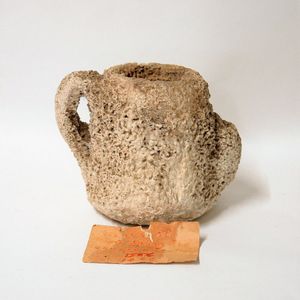 A rare Pink and White Terraces silica coated teapot, thick…