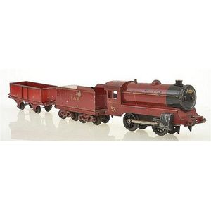 Robilt (Australia) 4-4-4 loco and two tender, maroon/dark red…