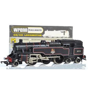Wrenn W2279/5P 2-6-4 loco and tender 4MT standard tank BR black…