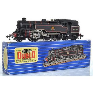 Hornby Dublo EDL18 2-6-4 standard tank loco BR black no. 80054…