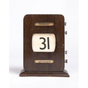 Vintage desk calendars - price guide and values