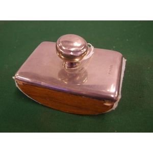 Vintage sterling silver mounted blotter hallmarked Chester 1931