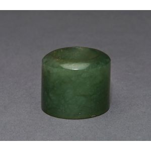 Qing Dynasty Celadon Jade Archer's Ring - Zother - Oriental