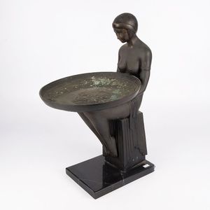 Max Le Verrier (French 1891-1973) attributed, large Art Deco…