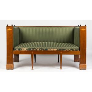 19th Century Mahogany Biedermeier Settee - Seating - Lounges, Settees ...