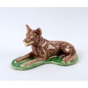 Bosley Pottery dog door stop, South Australian origin, 15.5 cm…