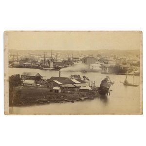 Early Brisbane: group of seven cartes de visite by J.Watson of…