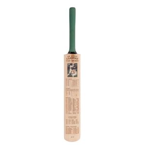 Don Bradman, signed card affixed to 'Sir Donald Bradman Test…