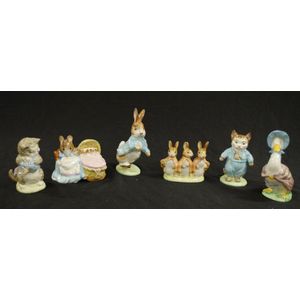 Collection six Beswick 