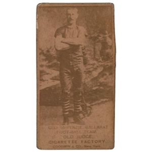 1887-89 old Judge Cigarettes 'Celebrities - George Mckenzie,…