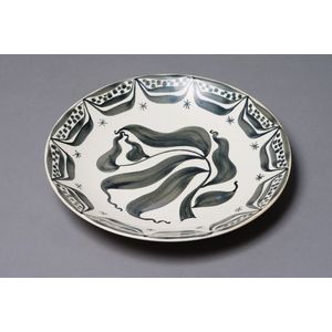 Frank Carpay for Crown Lynn, large hand-potted platter,&hellip;