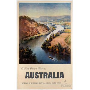 James Northfield, (Australian, 1887-1973). The River Derwent -…