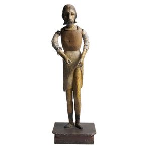 A Phillipino Santos figure of St Roche, 19th century, the…