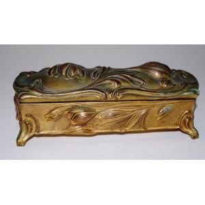 Jenner Brothers Art Nouveau trinket box American, C:1910