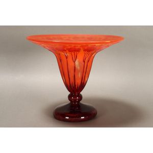 Schneider La Verre Francaise 'Cardamine' vase, c.1925, of&hellip;