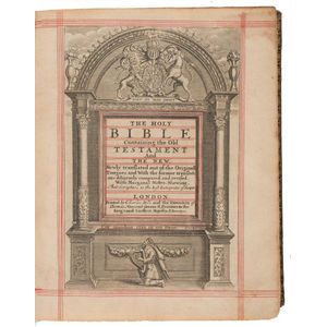 The holy bible containing the old Testament and the new. Newly…