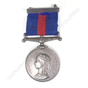 New Zealand medal undated, engraved to 'W. Hurford, Taranaki…