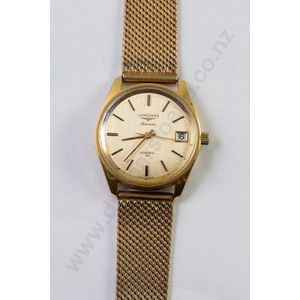 Vintage Longines Admiral wristwatch price guide and values