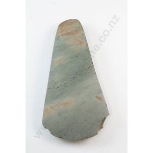 A Papua New Guinea pale green Chloromelanite adze, tear drop&hellip;