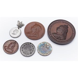 Four Victorian copper medals including the Adelaide Jubilee…