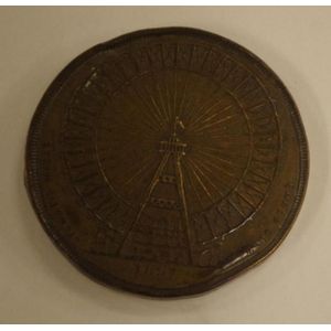 Queen Victoria 1897 jubilee Gigantic Wheel medal 3.9 cm…