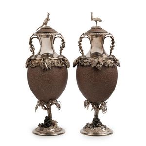 Christian Ludwig Quist, a stunning pair of Australian silver…