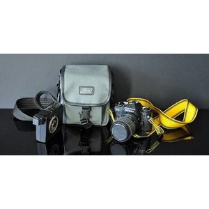 Nikon Fg SLR camera, with Sigma 35-70 mm lens & Nikon…