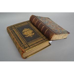 Two antique bibles, The Life of Christ & The Holy Bible (2)