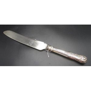 Victorian Sterling Silver Bread Knife, Sheffield 1896 - Flatware ...