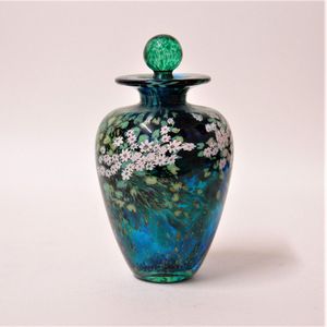 Peter Raos, Monet's Garden' scent bottle, ovoid form with wide…